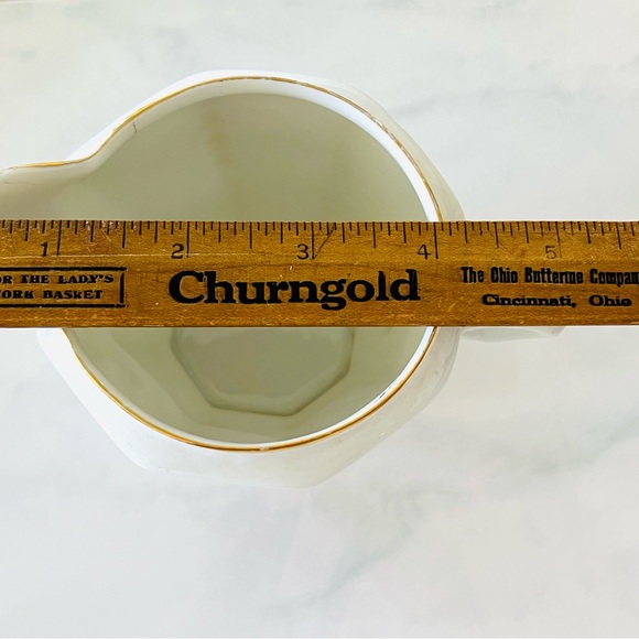 Antique PSAG Schonwald Bavaria Porcelain Hand Painted Creamer Stamped Germany 22 - Picture 5 of 8